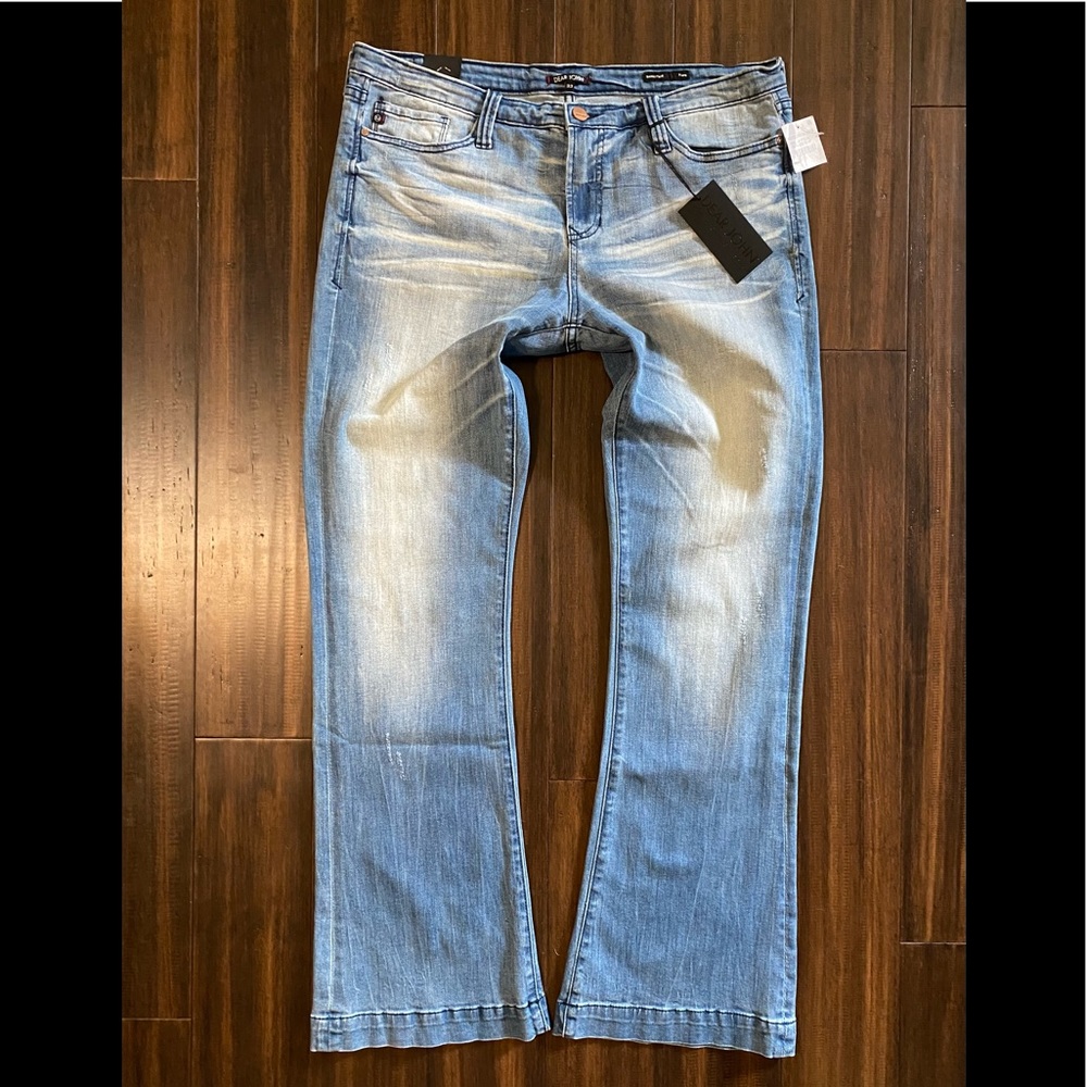 NWT Dear John Backstage Flare Jeans Size 33